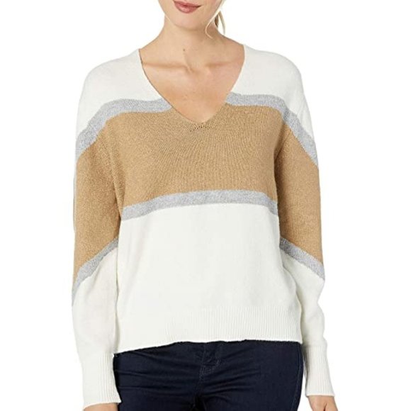 NWT VINCE CAMUTO BUBBLE SLEEVE SWEATER - Picture 1 of 13